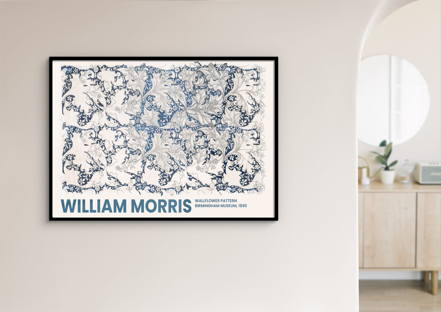 Wallflower poster | William Morris