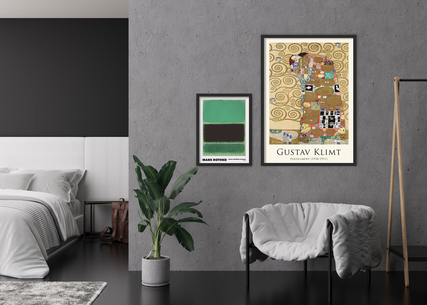 Fulfillment Poster | Gustav Klimt