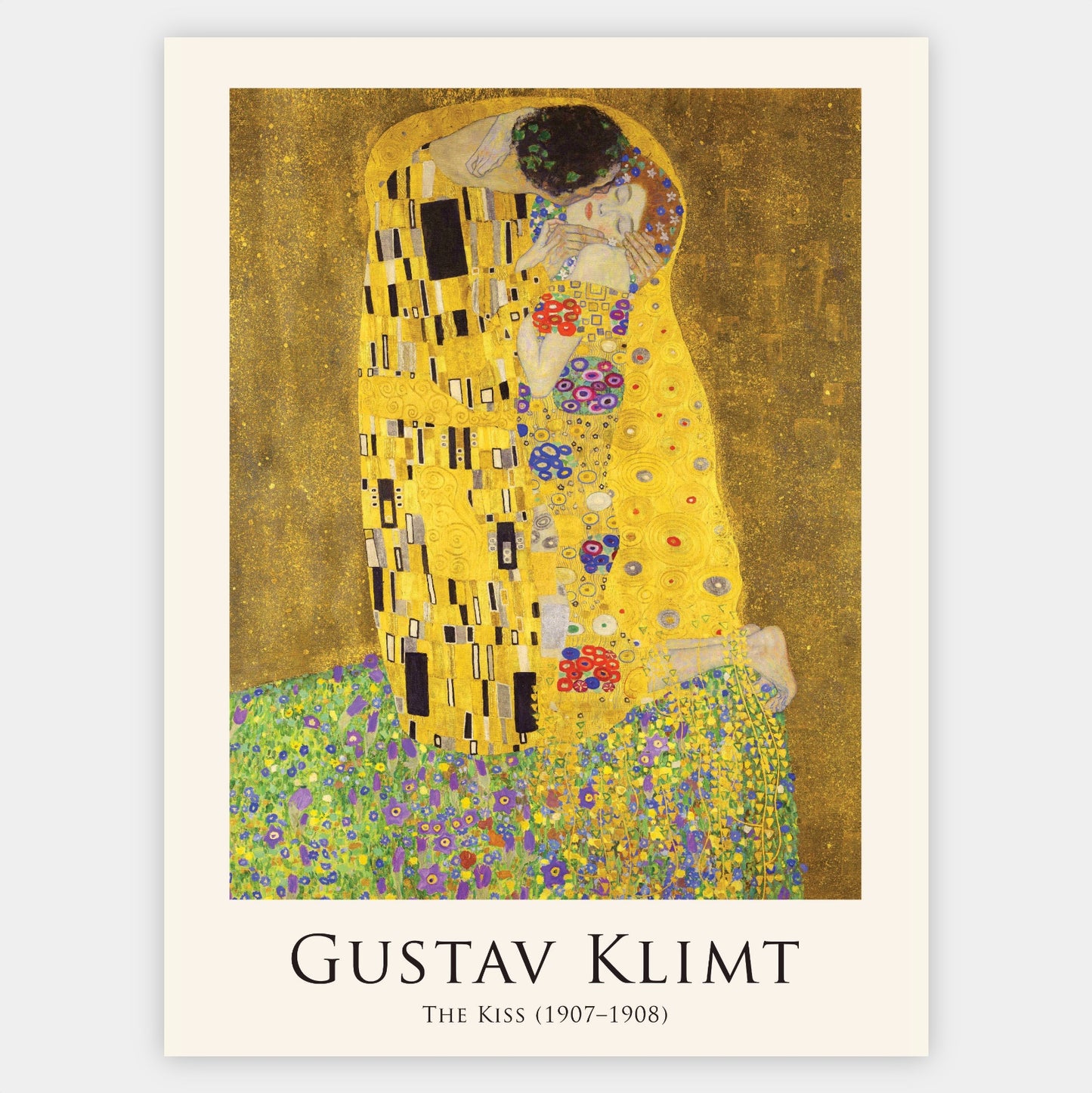Poster The Kiss II. | Gustav Klimt