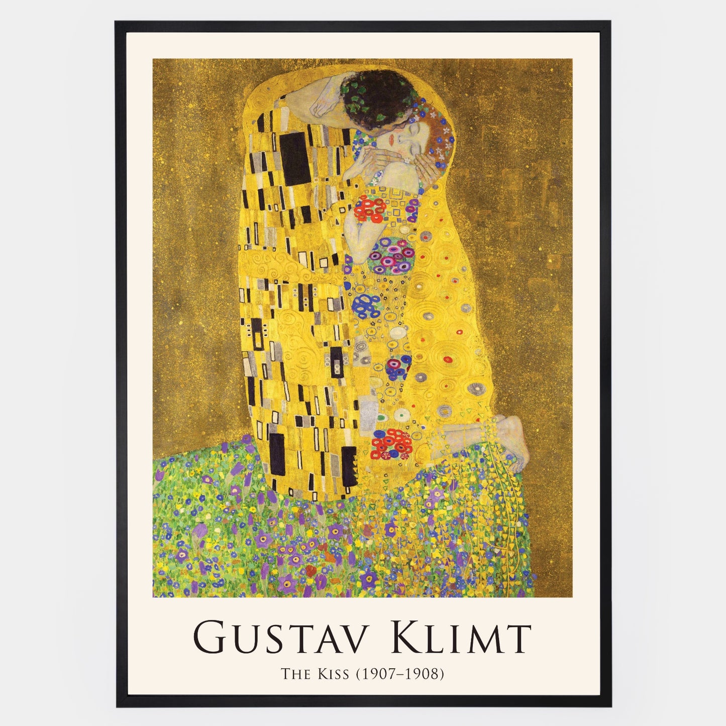 Poster The Kiss II. | Gustav Klimt
