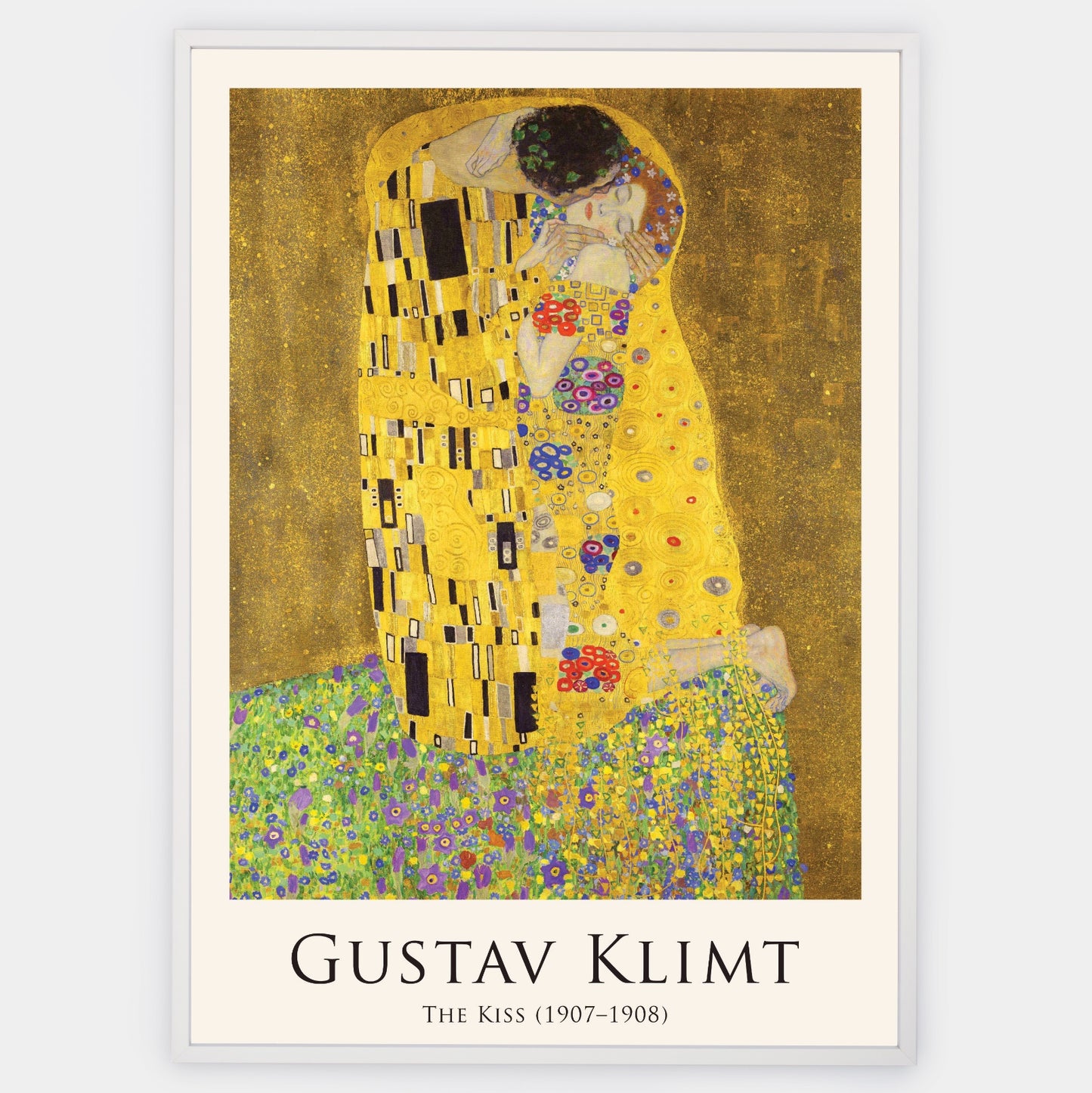 Poster The Kiss II. | Gustav Klimt