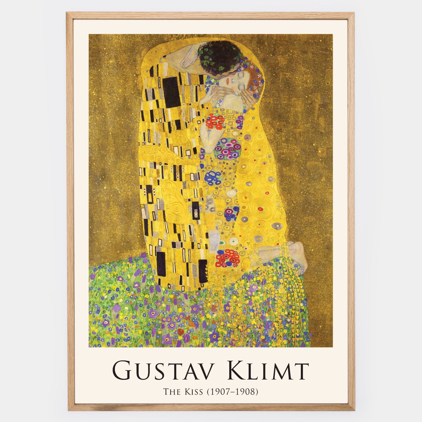 Poster The Kiss II. | Gustav Klimt