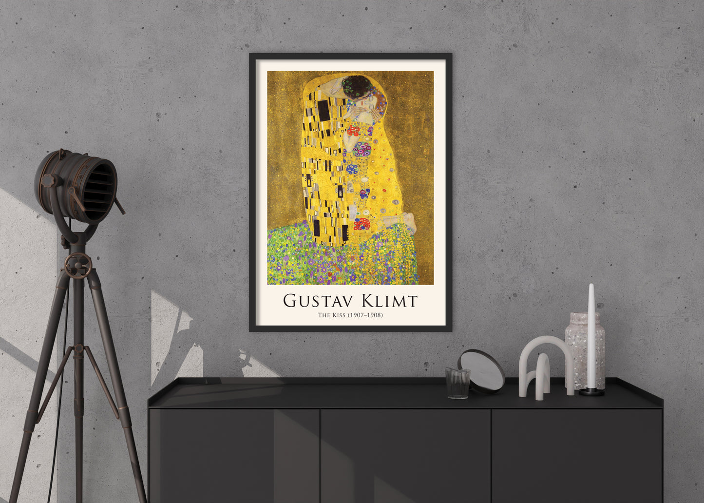 Poster The Kiss II. | Gustav Klimt