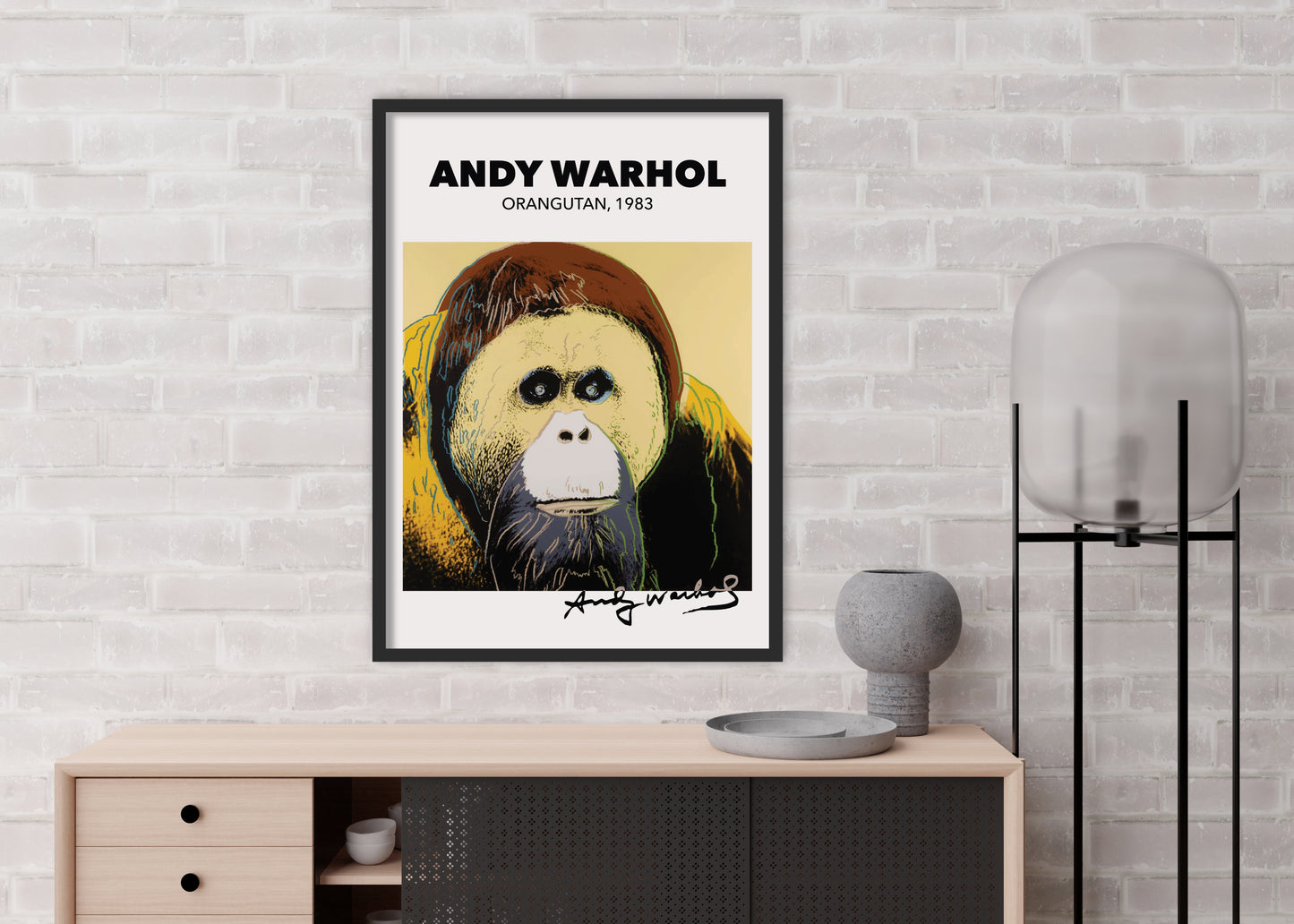 Orangutan Poster | Andy Warhol