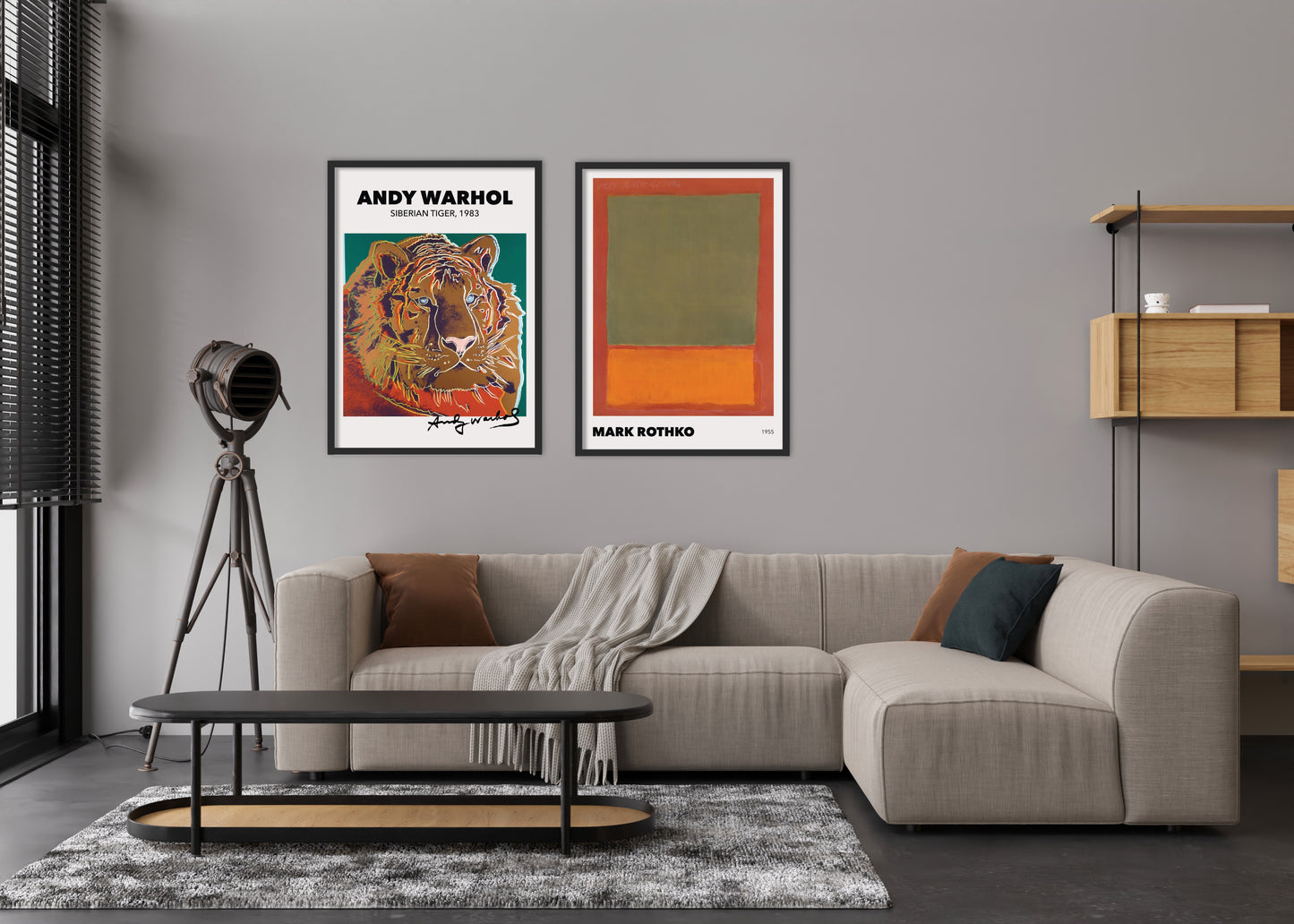 Siberian Tiger Poster | Andy Warhol