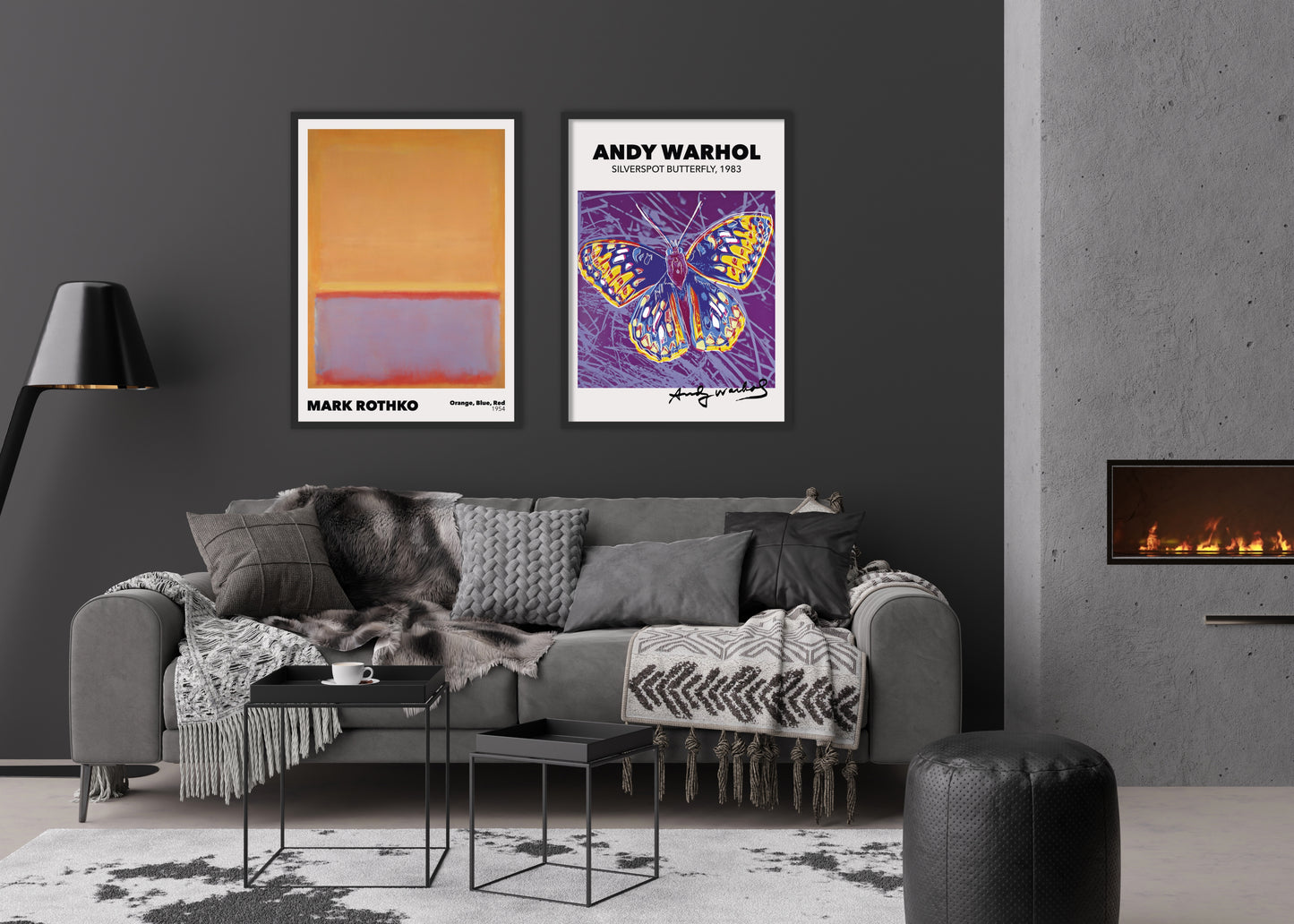 Silverspot Butterfly Poster | Andy Warhol