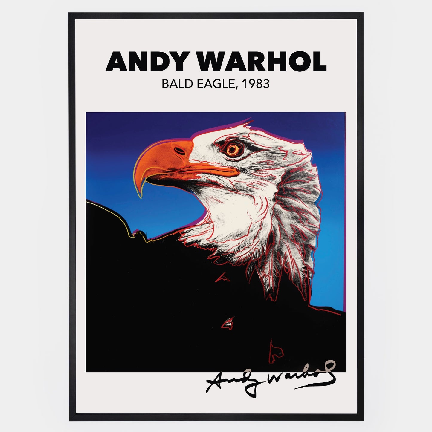 Bald Eagle Poster | Andy Warhol