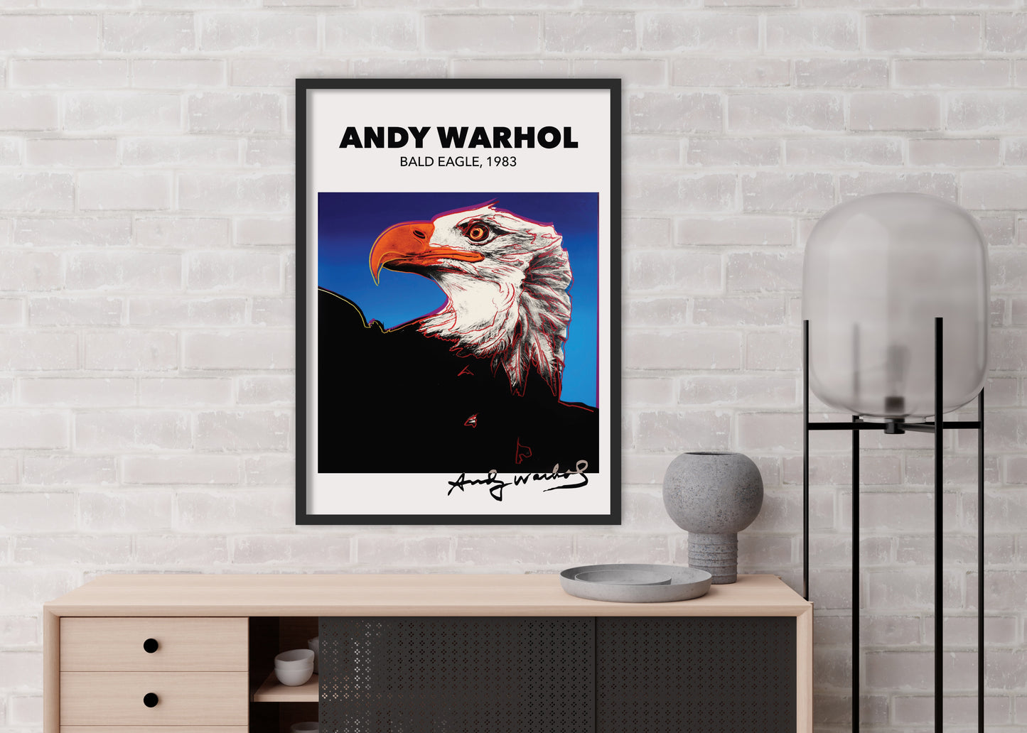 Bald Eagle Poster | Andy Warhol