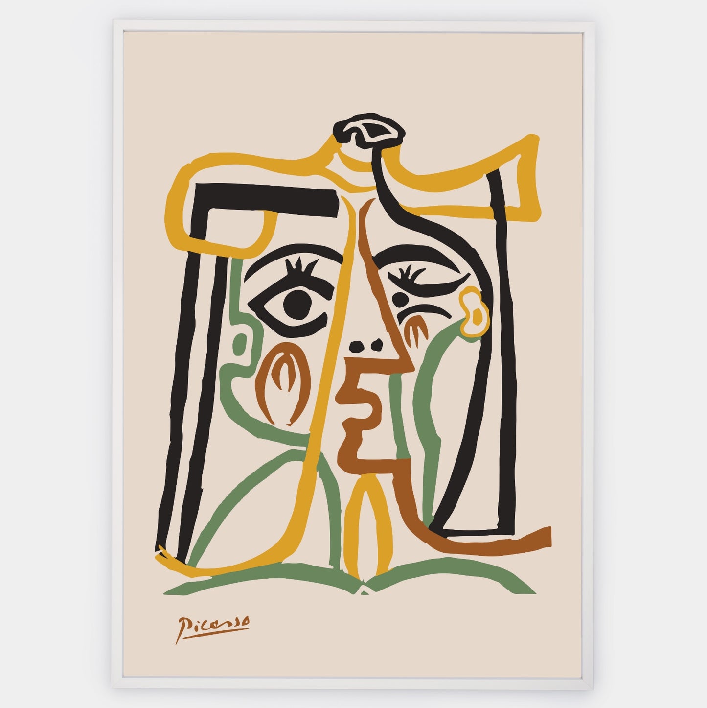 Poster Head of a Woman | Pablo Picasso