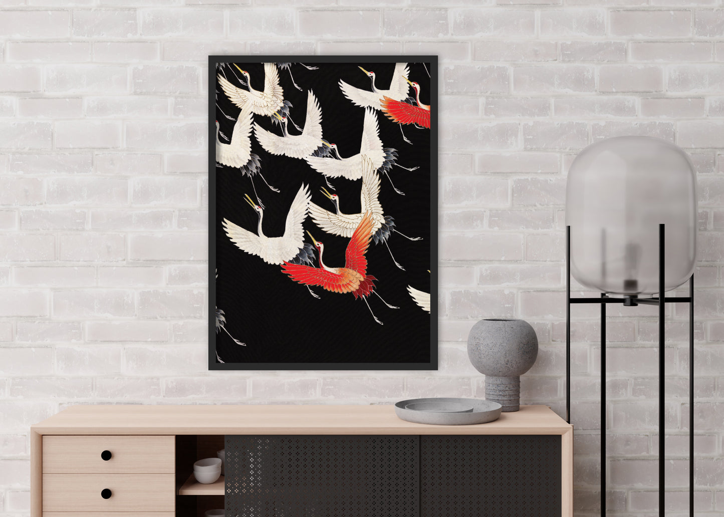 Flying Cranes poster