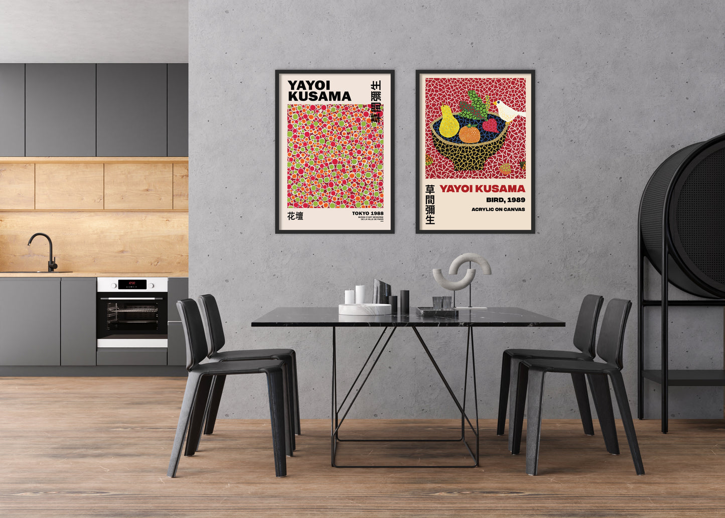 Bird Poster | Yayoi Kusama