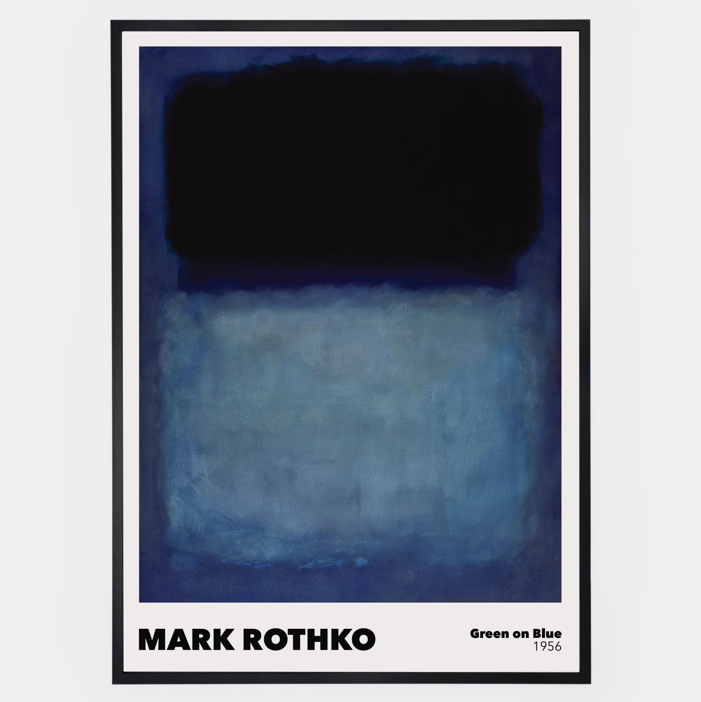 Green on Blue Poster | Mark Rothko