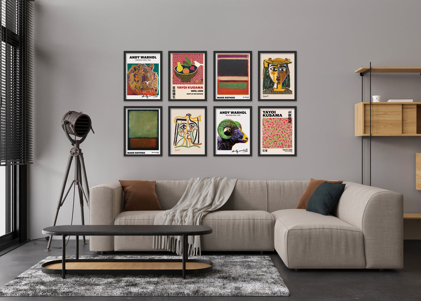 Green and Orange Poster | Mark Rothko