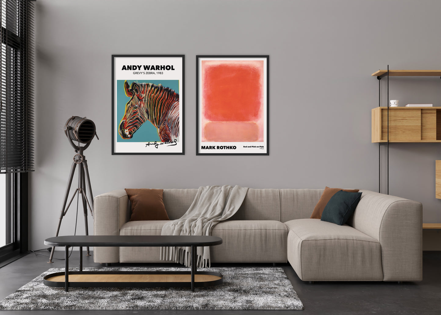 Red and Pink on Pink Poster | Mark Rothko