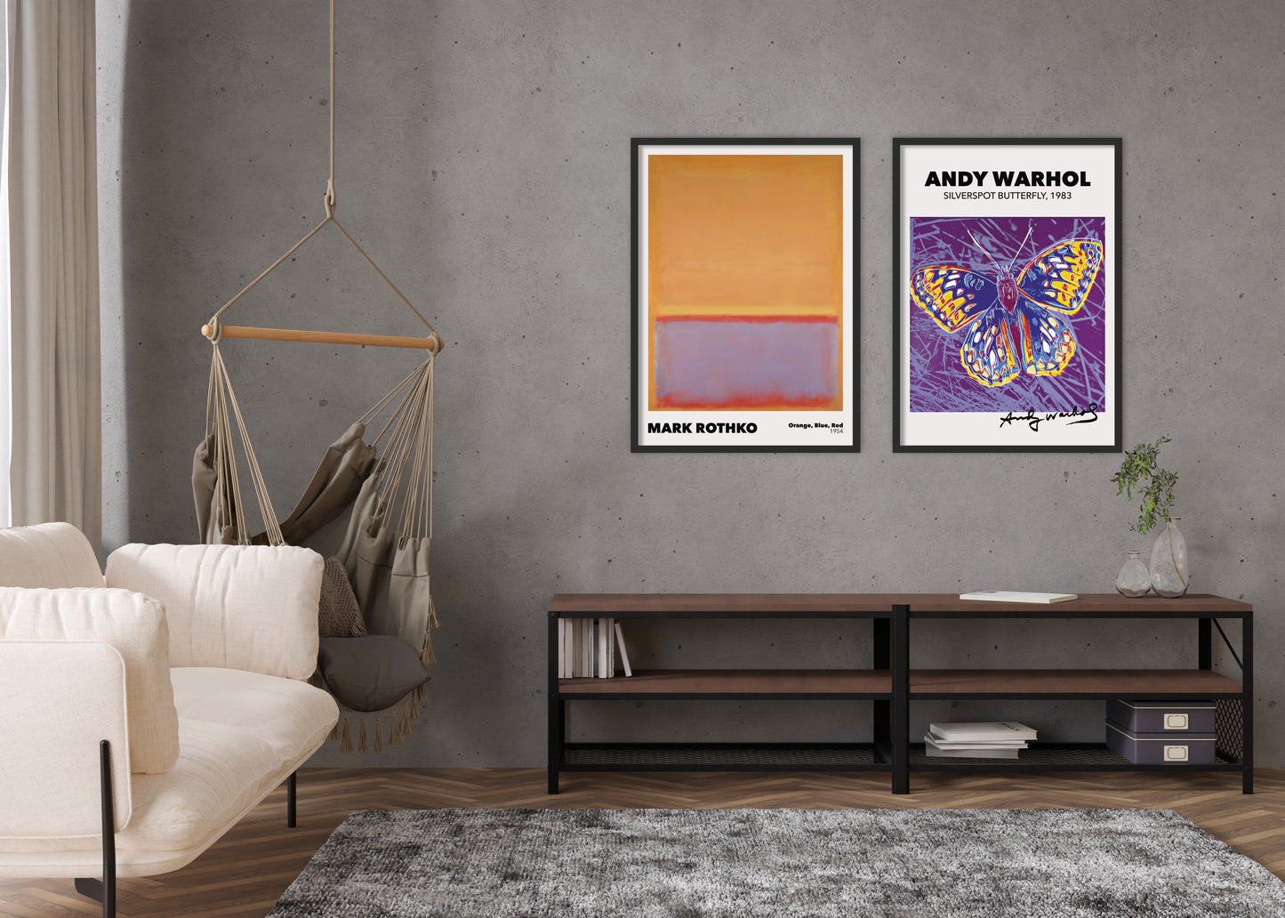 Poster Orange, Blue, Red | Mark Rothko