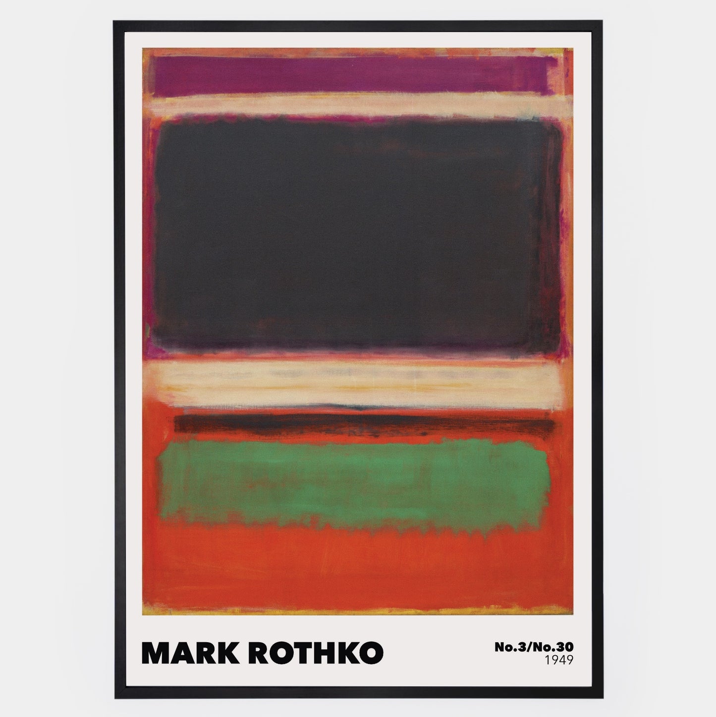 Poster No.3/No.13 | Mark Rothko