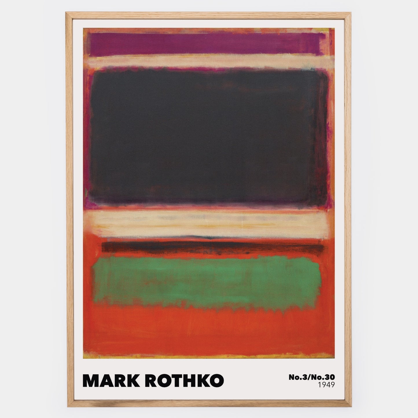 Poster No.3/No.13 | Mark Rothko