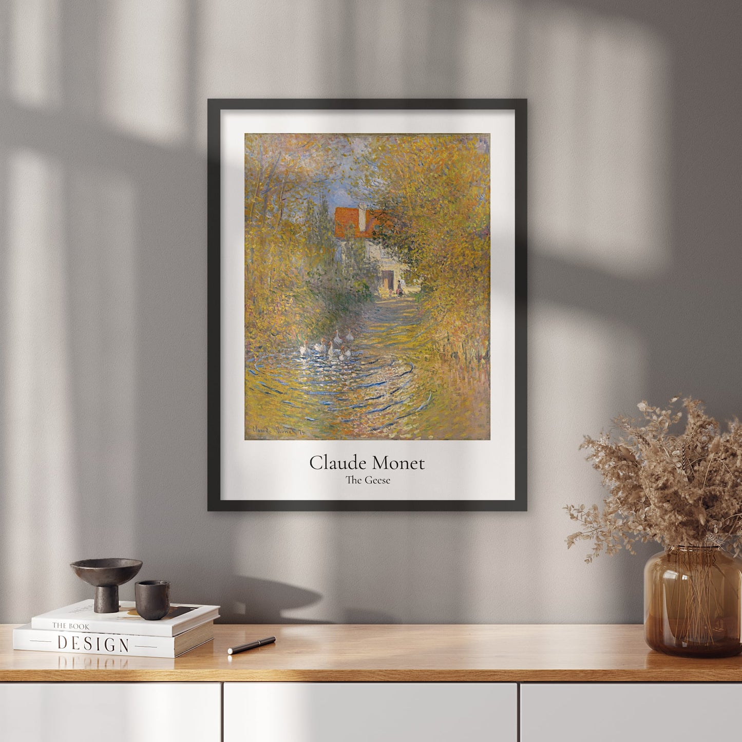 Geese Poster | Claude Monet