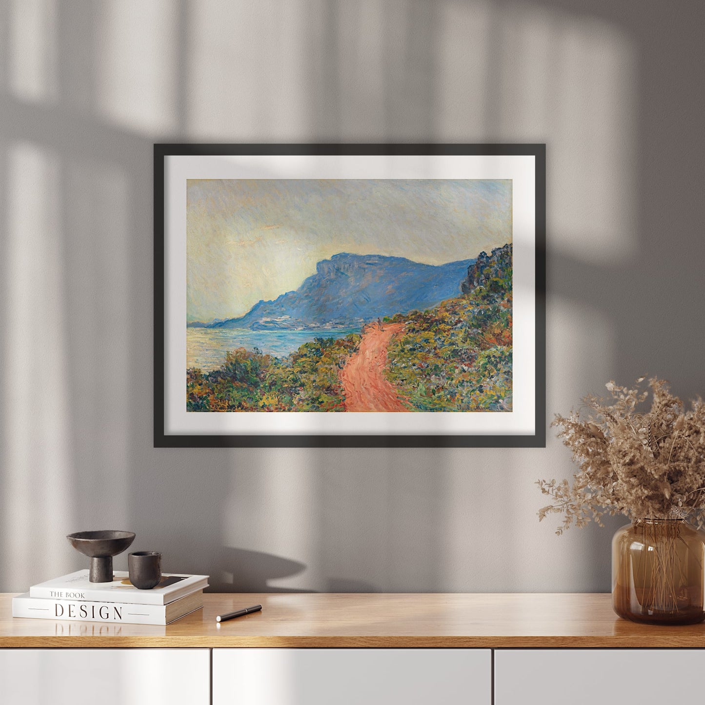 La Corniche near Monaco poster | Claude Monet