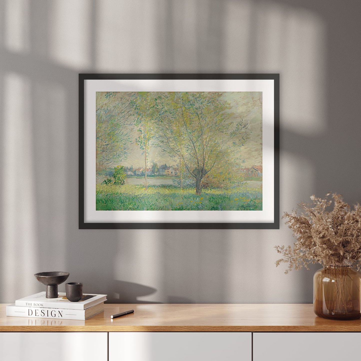 Willows Poster | Claude Monet