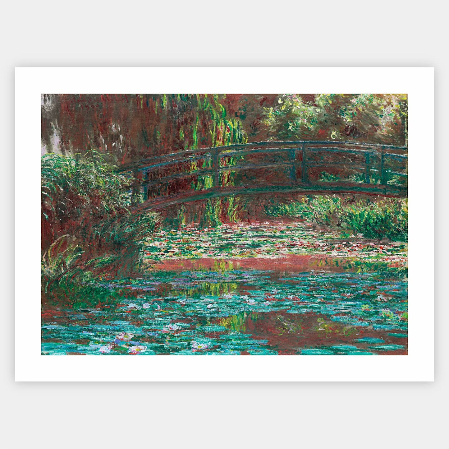 Poster Water Lily Pond | Claude Monet