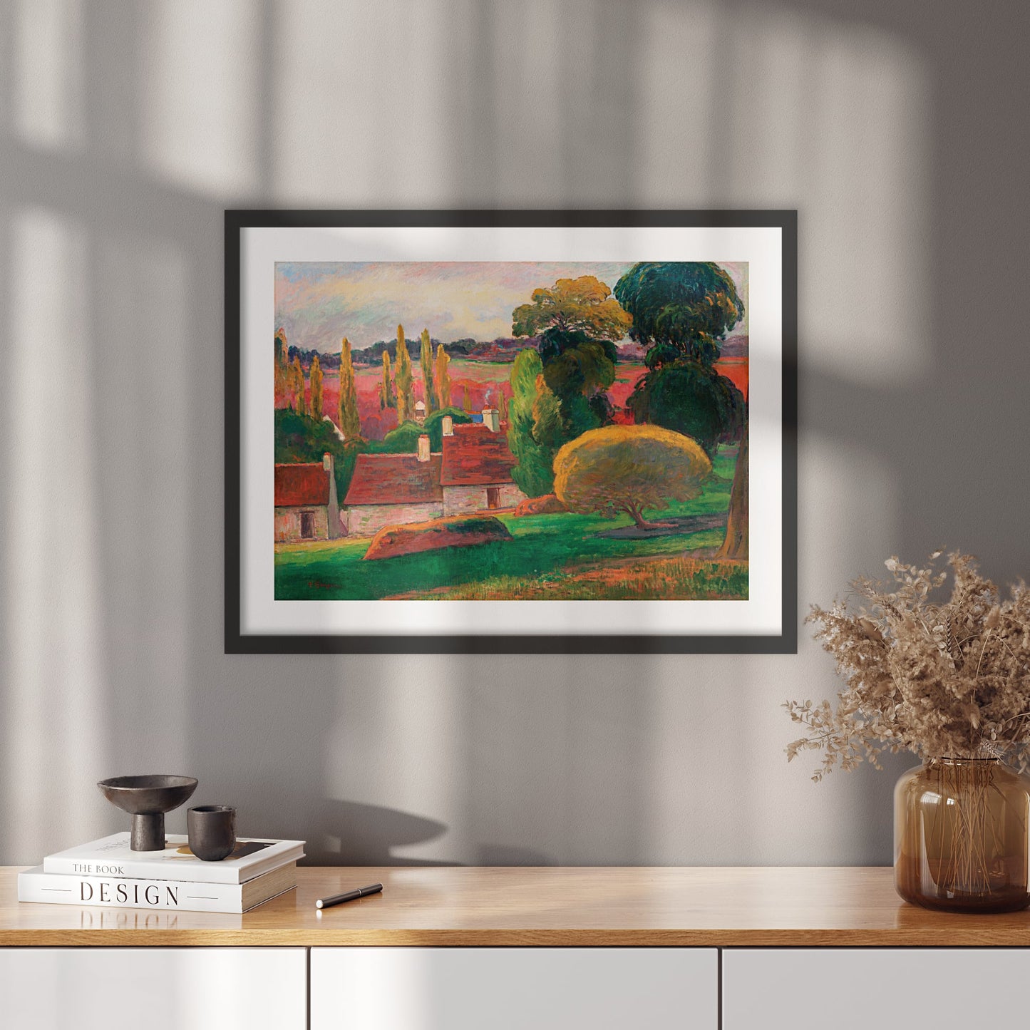 Poster A Farm in Brittany | Paul Gauguin