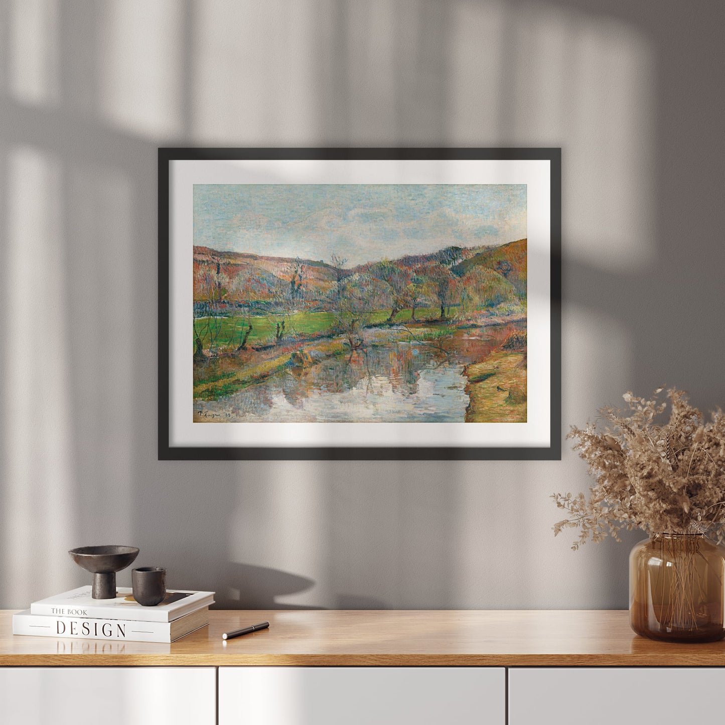 Poster Breton Landscape | Paul Gauguin