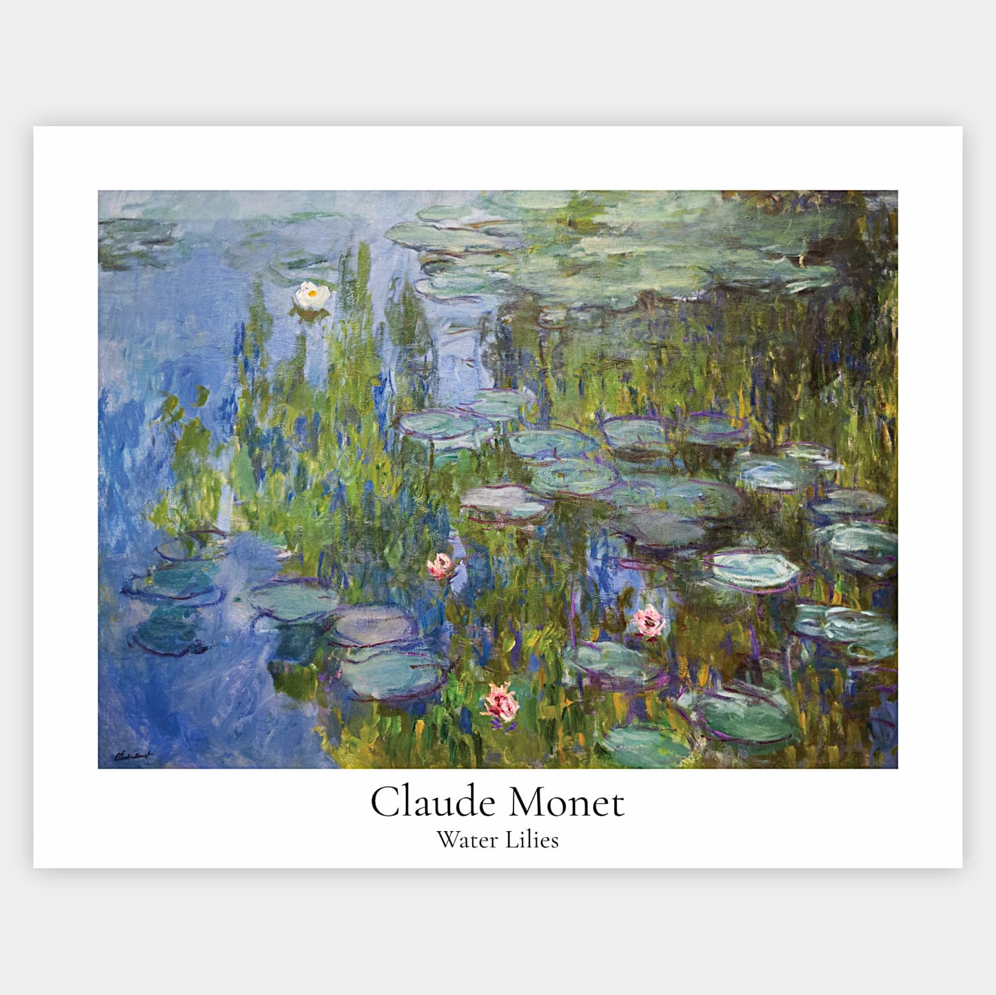 Water Lilies Poster | Claude Monet