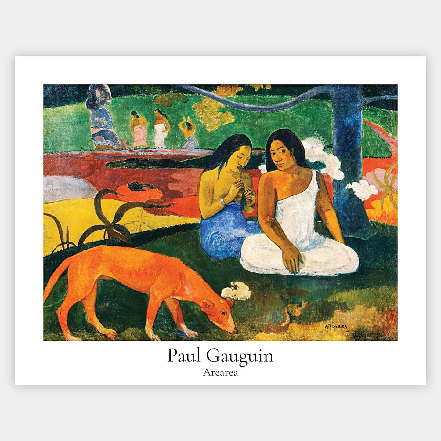 Arearea Poster | Paul Gauguin