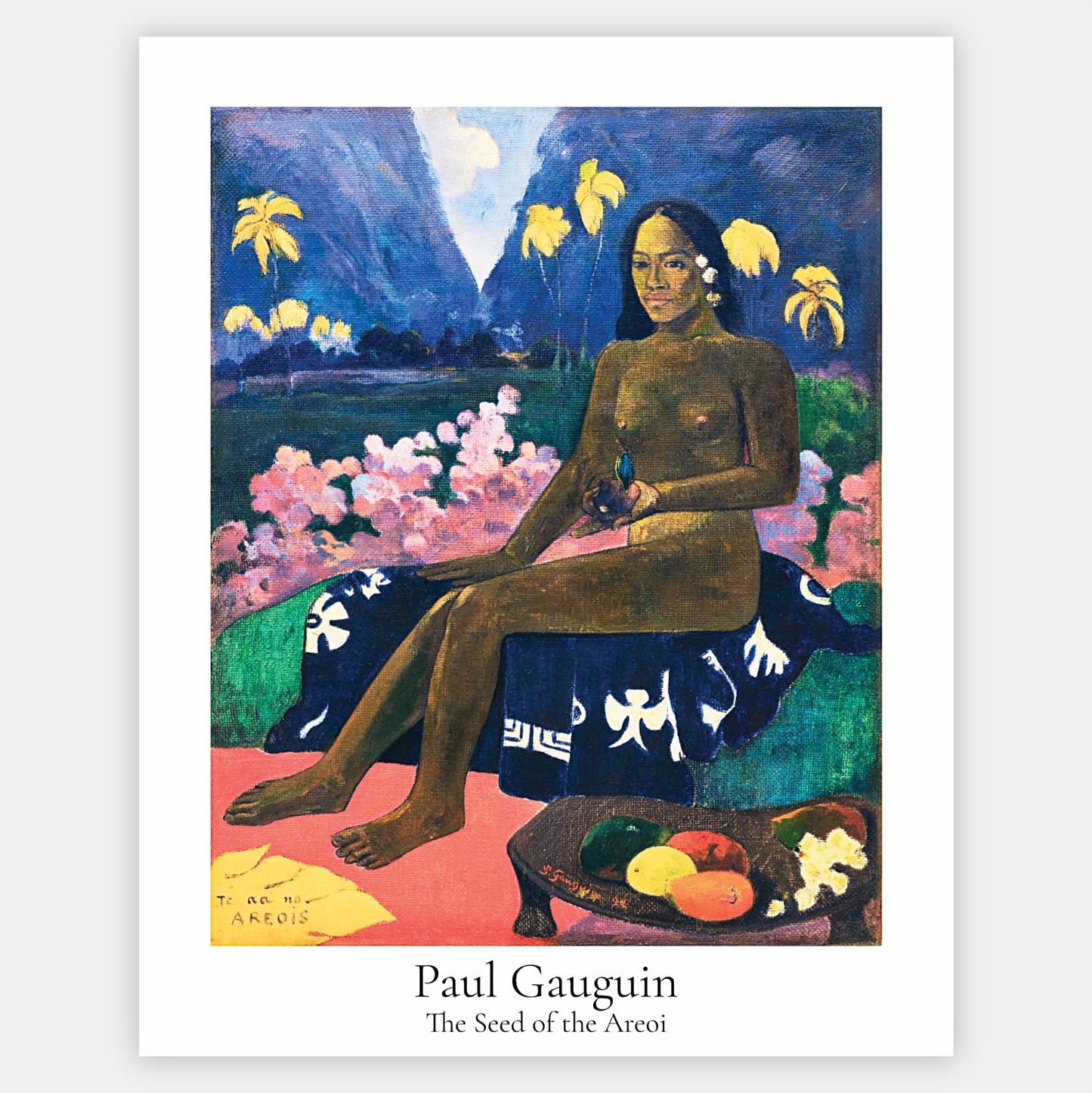 Poster The Seed of Areoi | Paul Gauguin