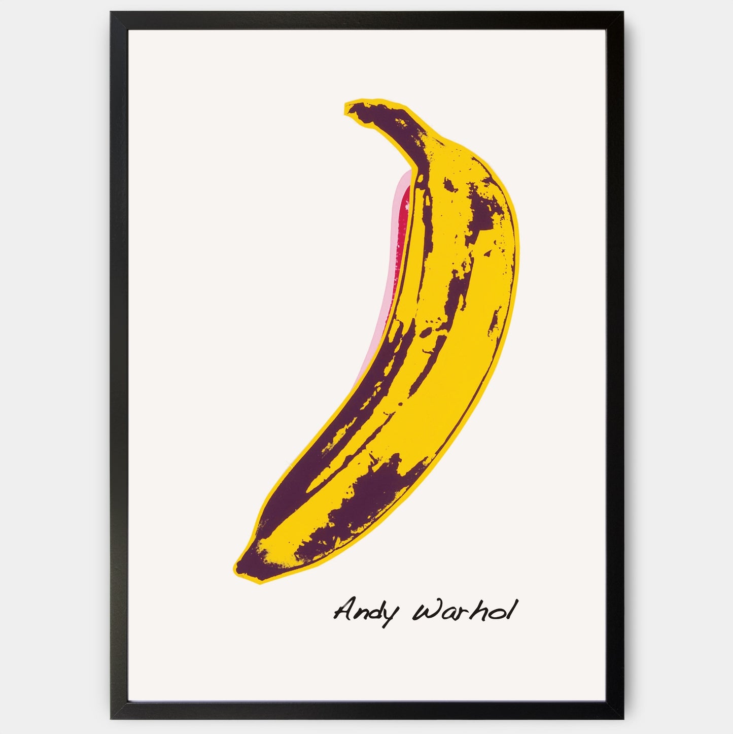 Banana Artwork Poster | Andy Warhol