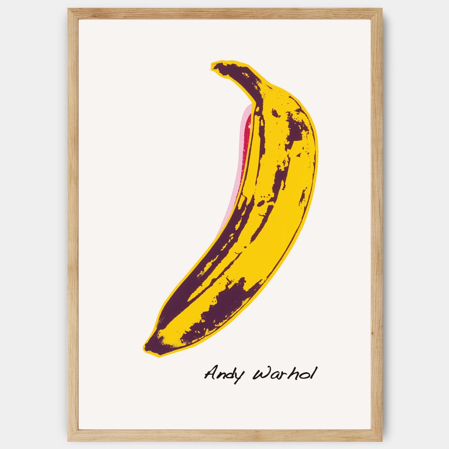 Banana Artwork Poster | Andy Warhol
