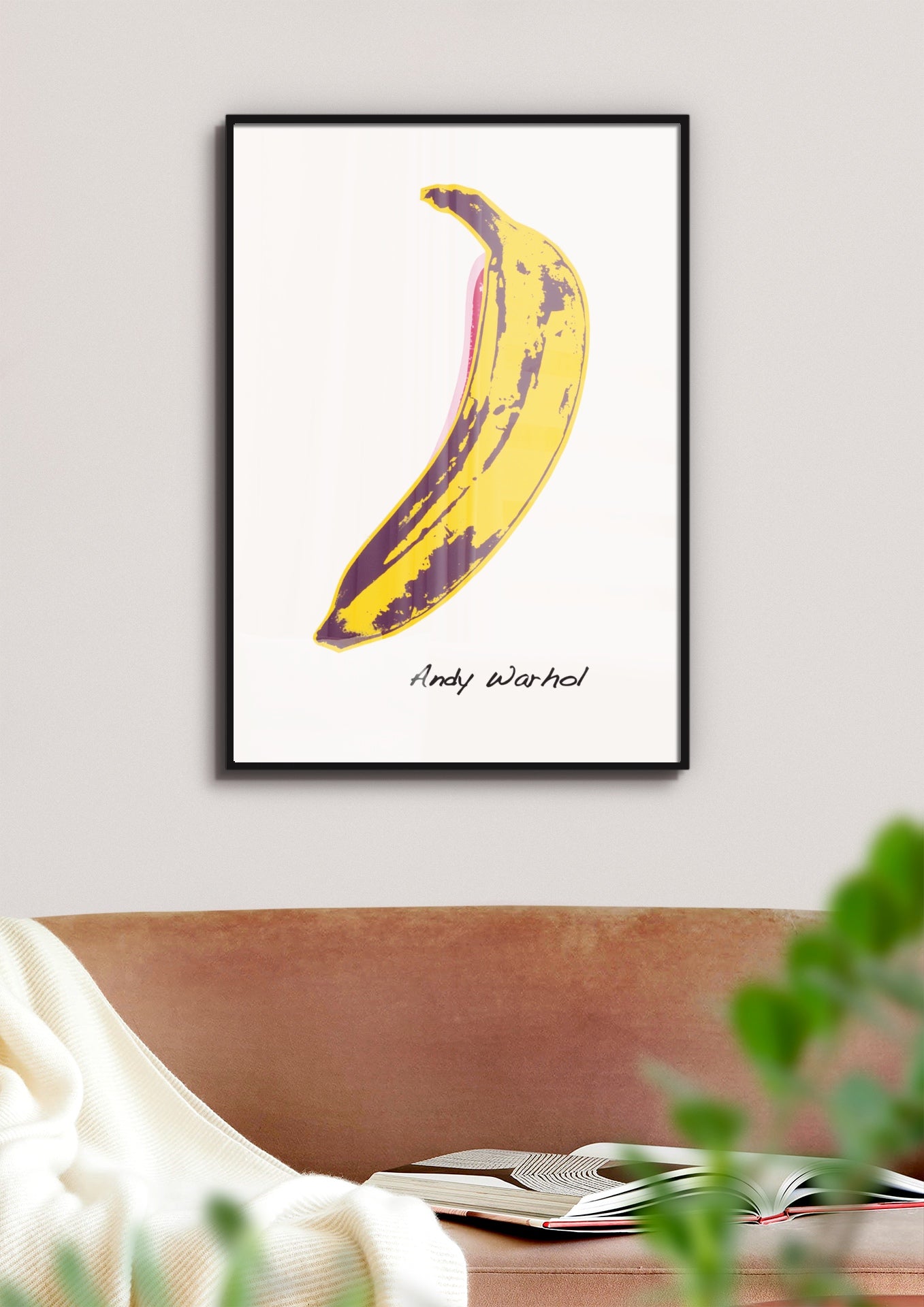 Banana Artwork Poster | Andy Warhol