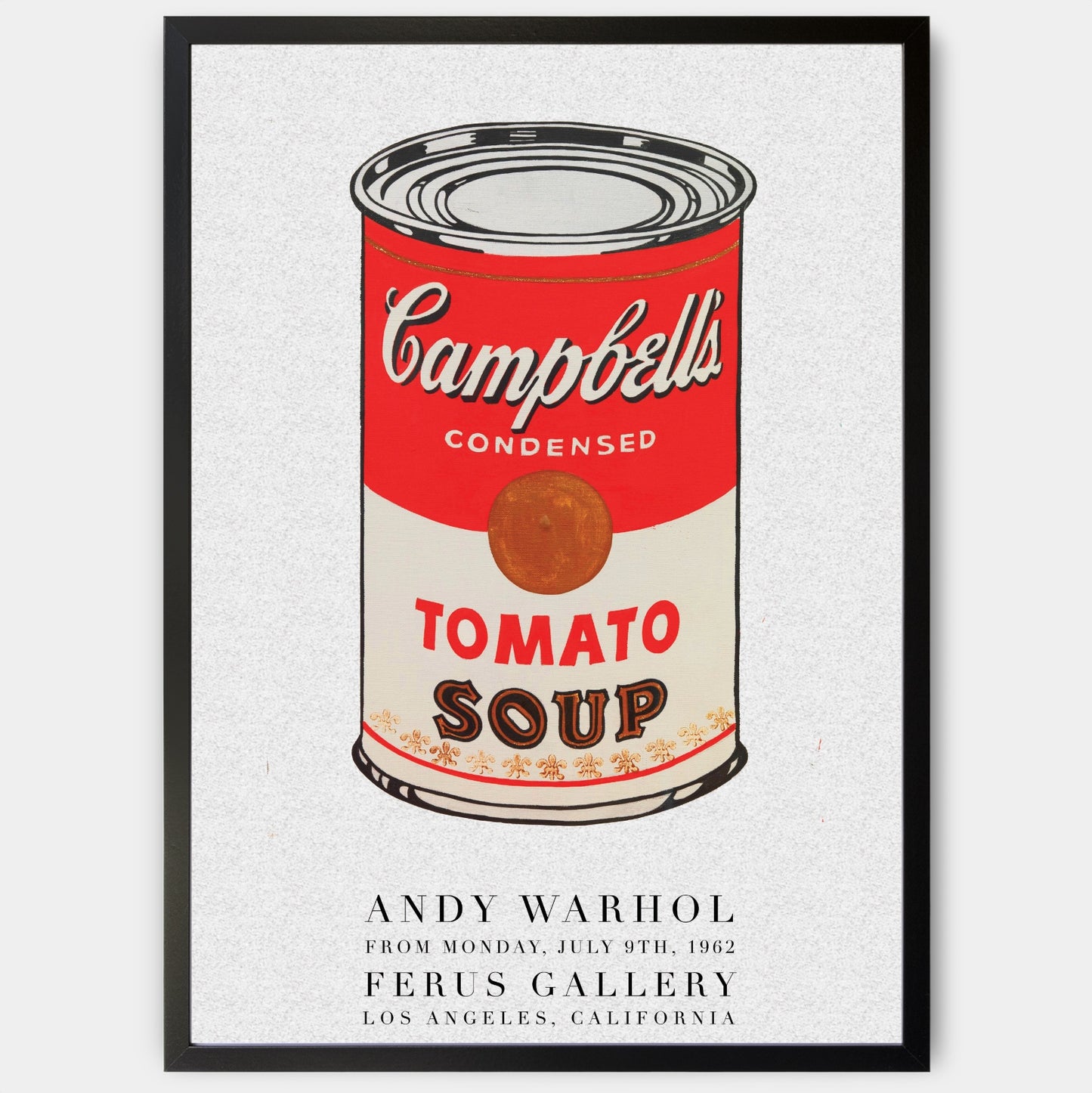Campbell's Soup Poster | Andy Warhol