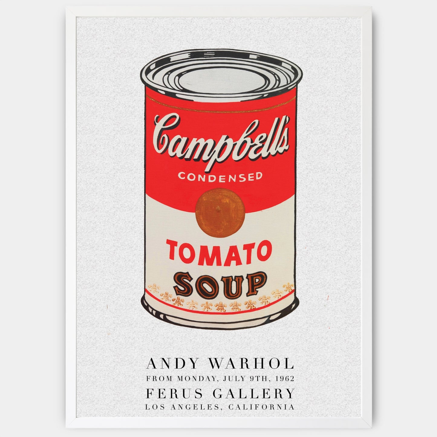 Campbell's Soup Poster | Andy Warhol