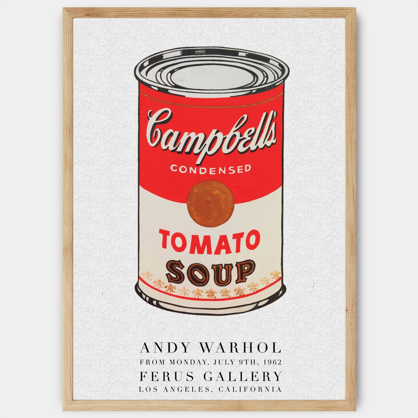 Campbell's Soup Poster | Andy Warhol