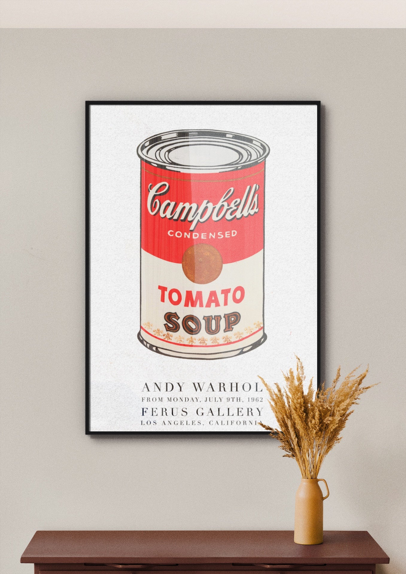 Campbell's Soup Poster | Andy Warhol