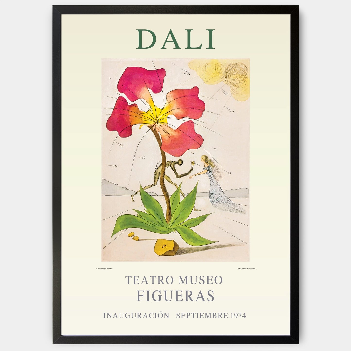 Poster Teatro Museo Figueras | Salvador Dali