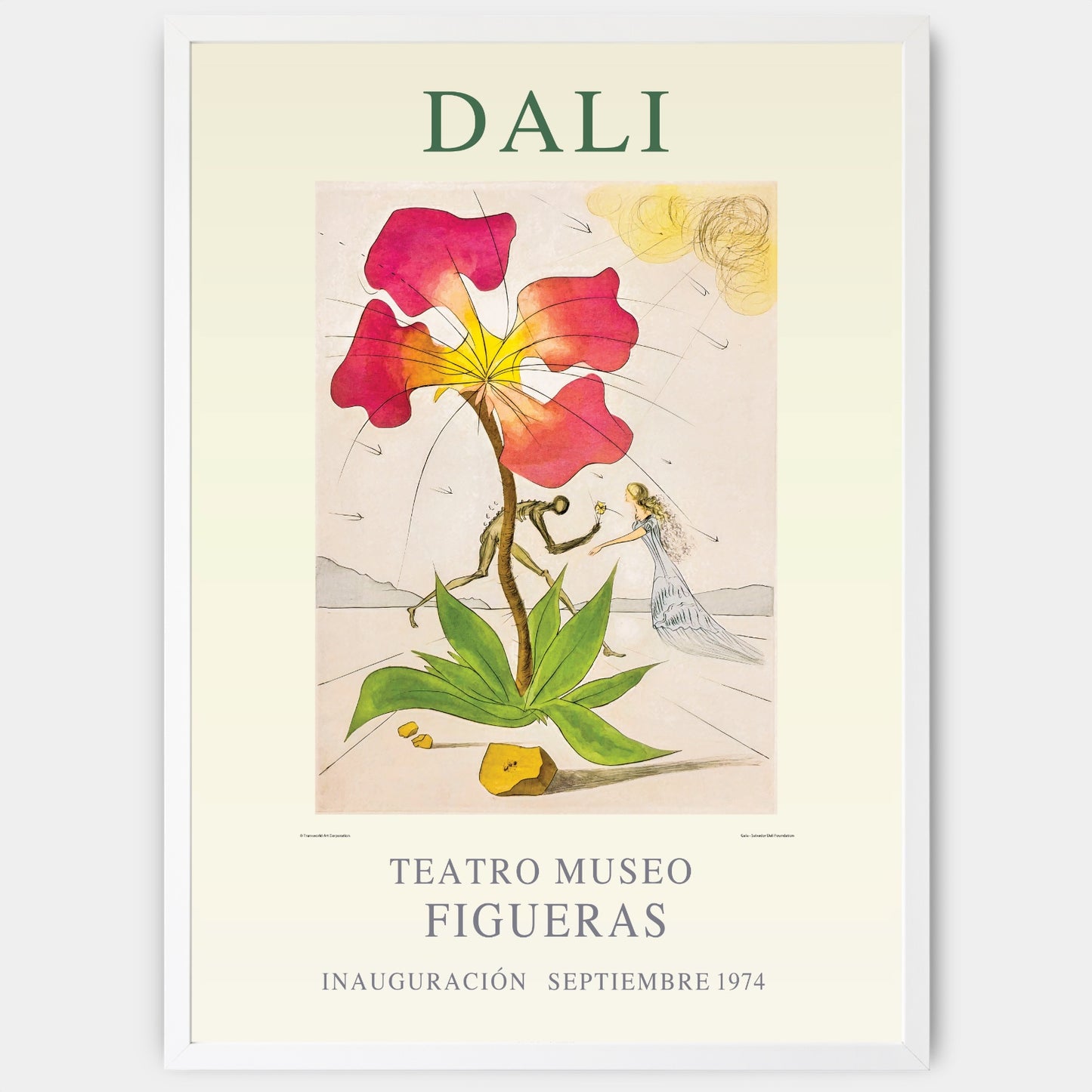 Poster Teatro Museo Figueras | Salvador Dali