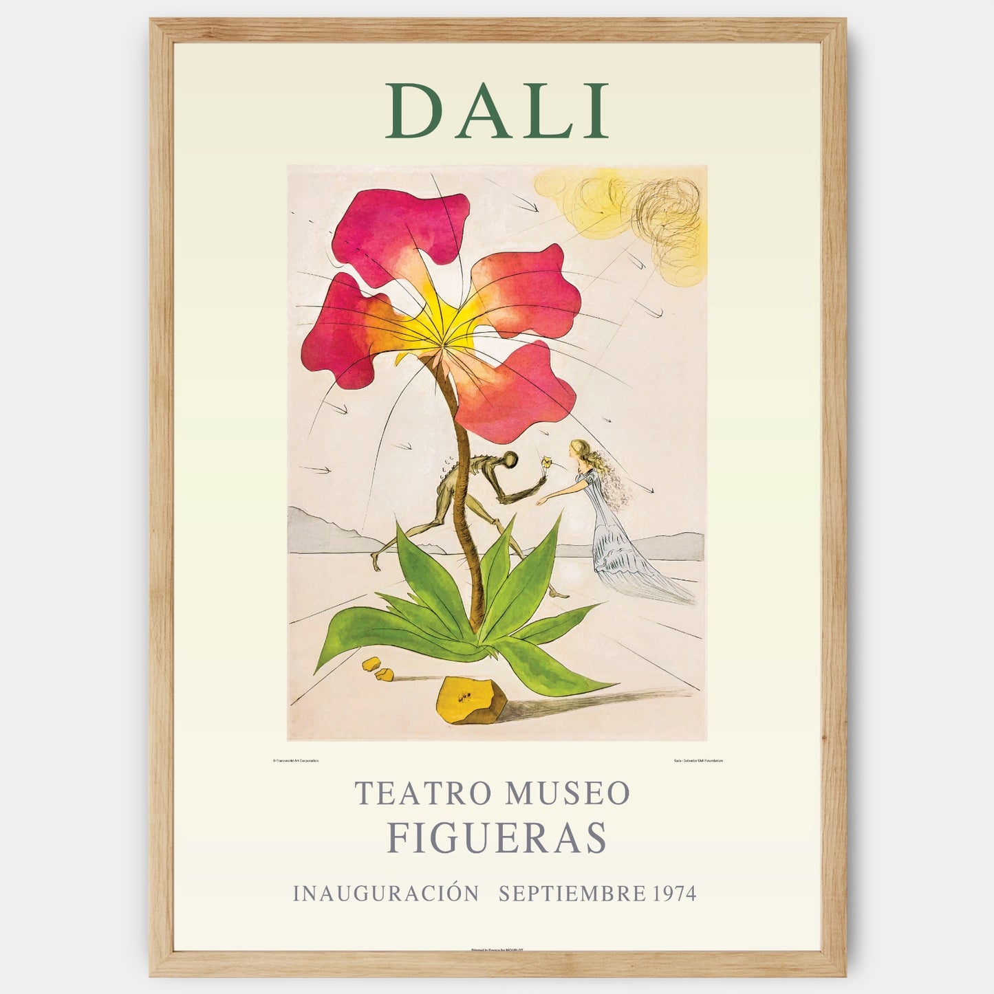 Poster Teatro Museo Figueras | Salvador Dali
