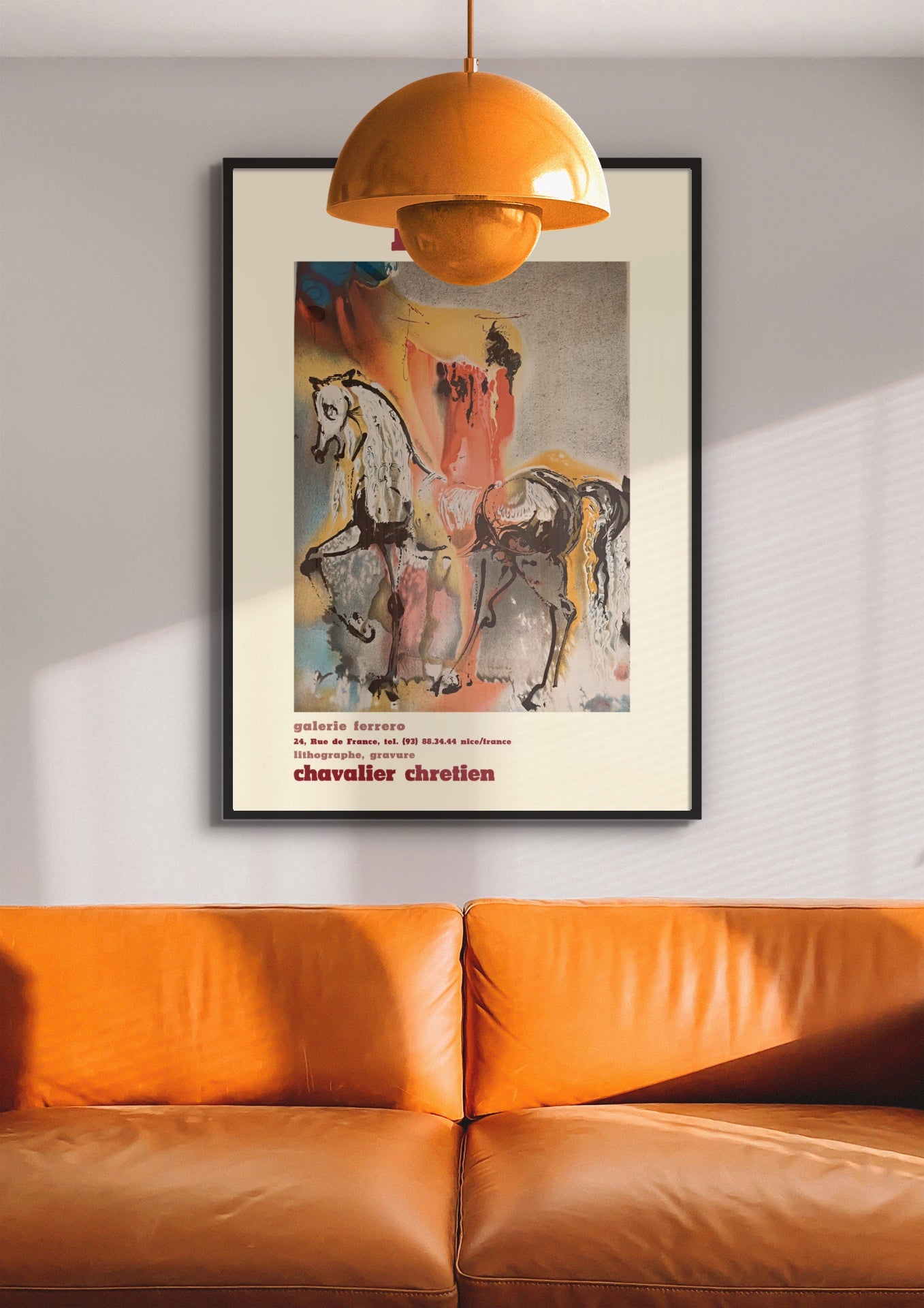 Poster Chevalier Chretien | Salvador Dali
