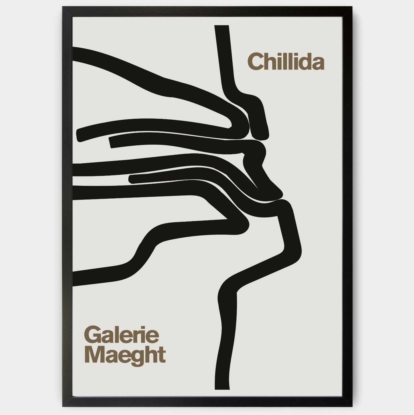 Maeght Gallery Poster | Eduardo Chillida