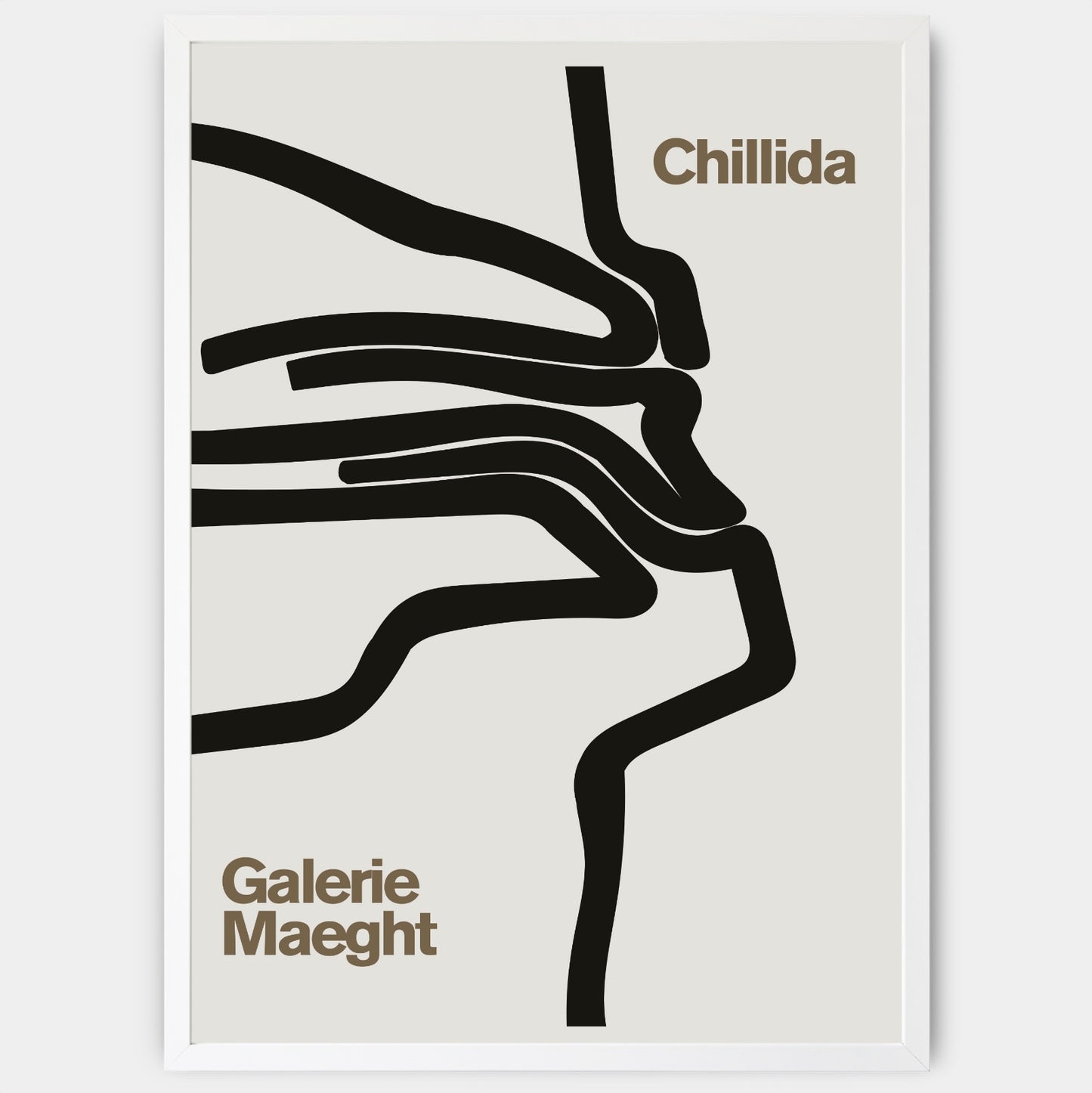 Maeght Gallery Poster | Eduardo Chillida