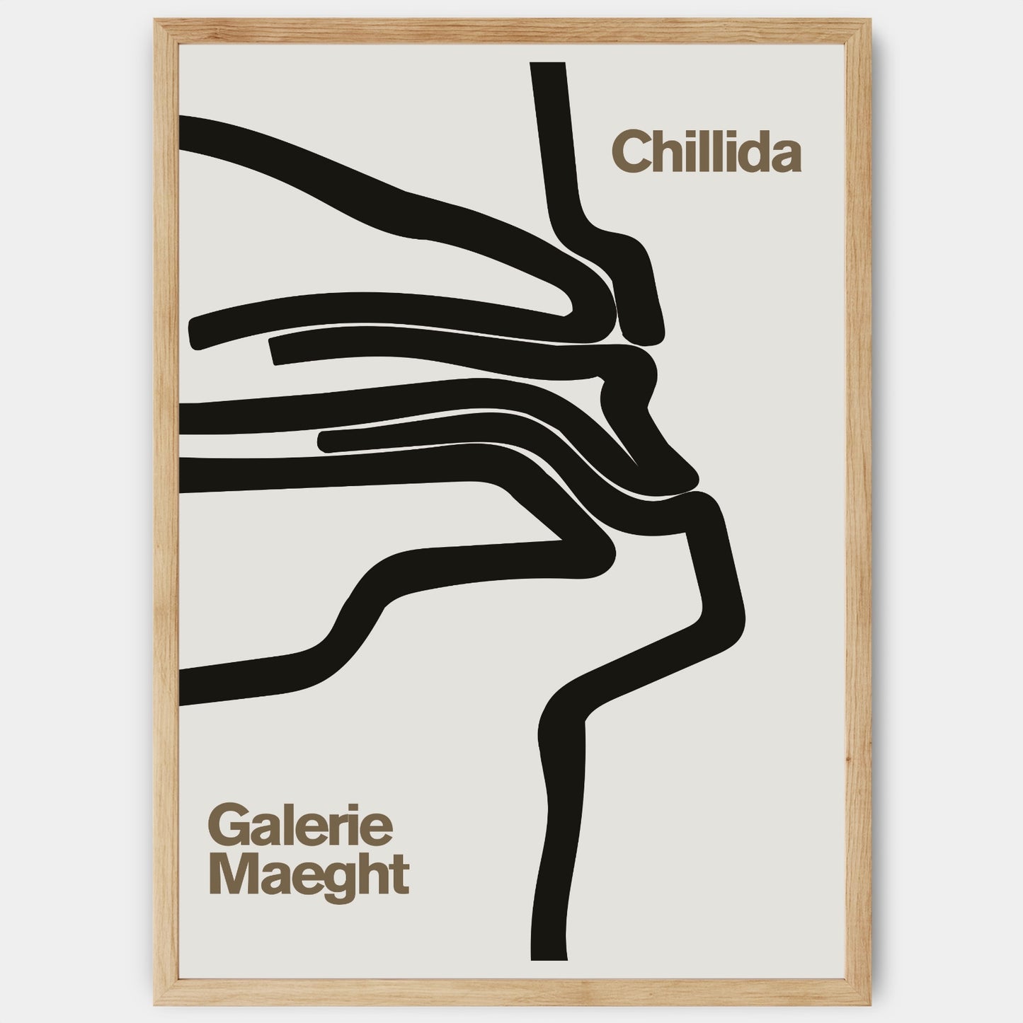 Maeght Gallery Poster | Eduardo Chillida
