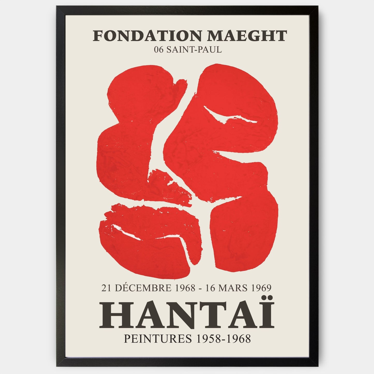 Fondation Maeght poster | Simon Hantai