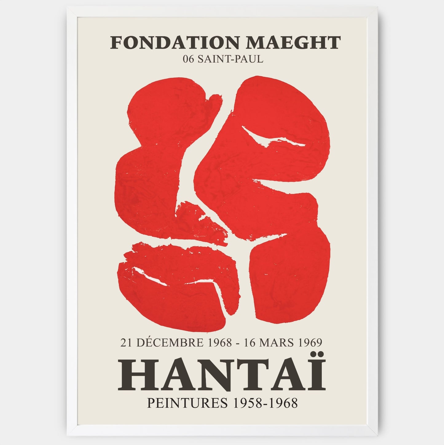 Fondation Maeght poster | Simon Hantai