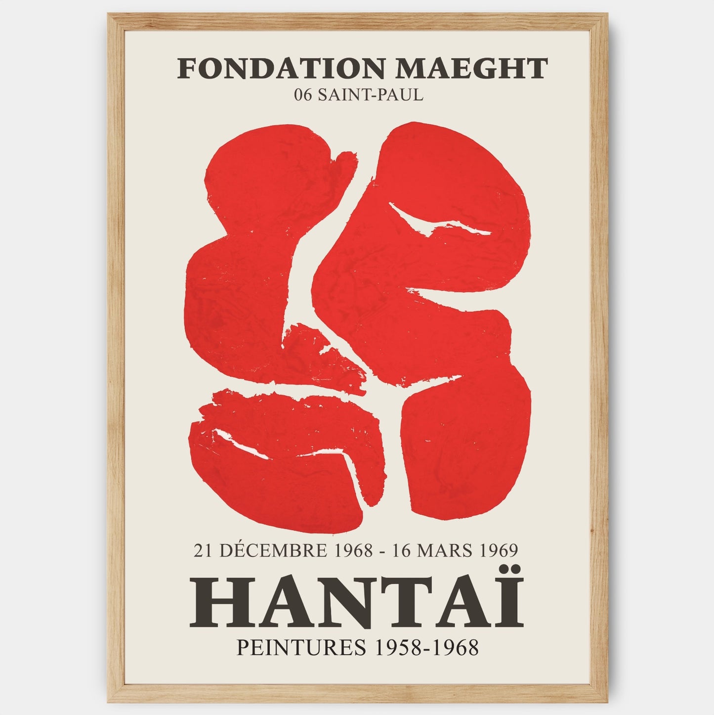 Fondation Maeght poster | Simon Hantai