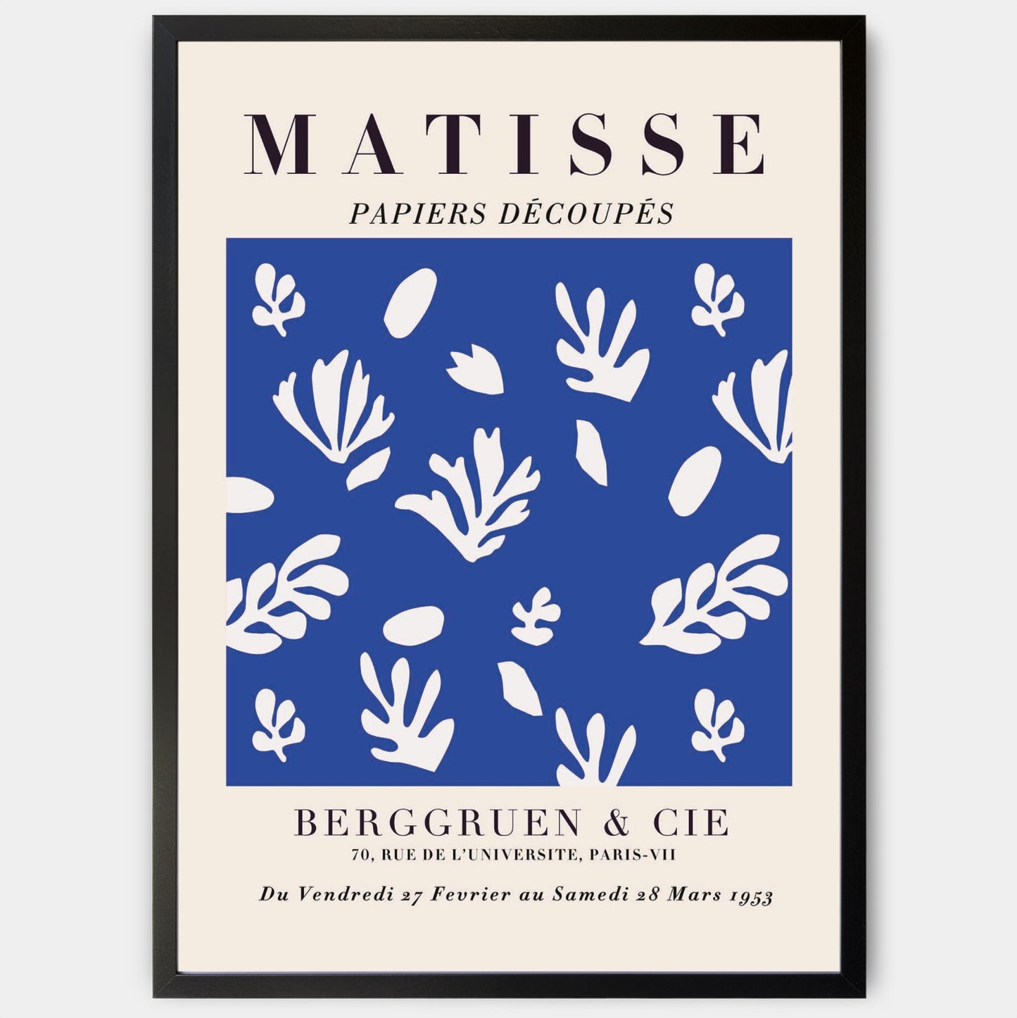 Poster Papiers Découpés | Henri Matisse
