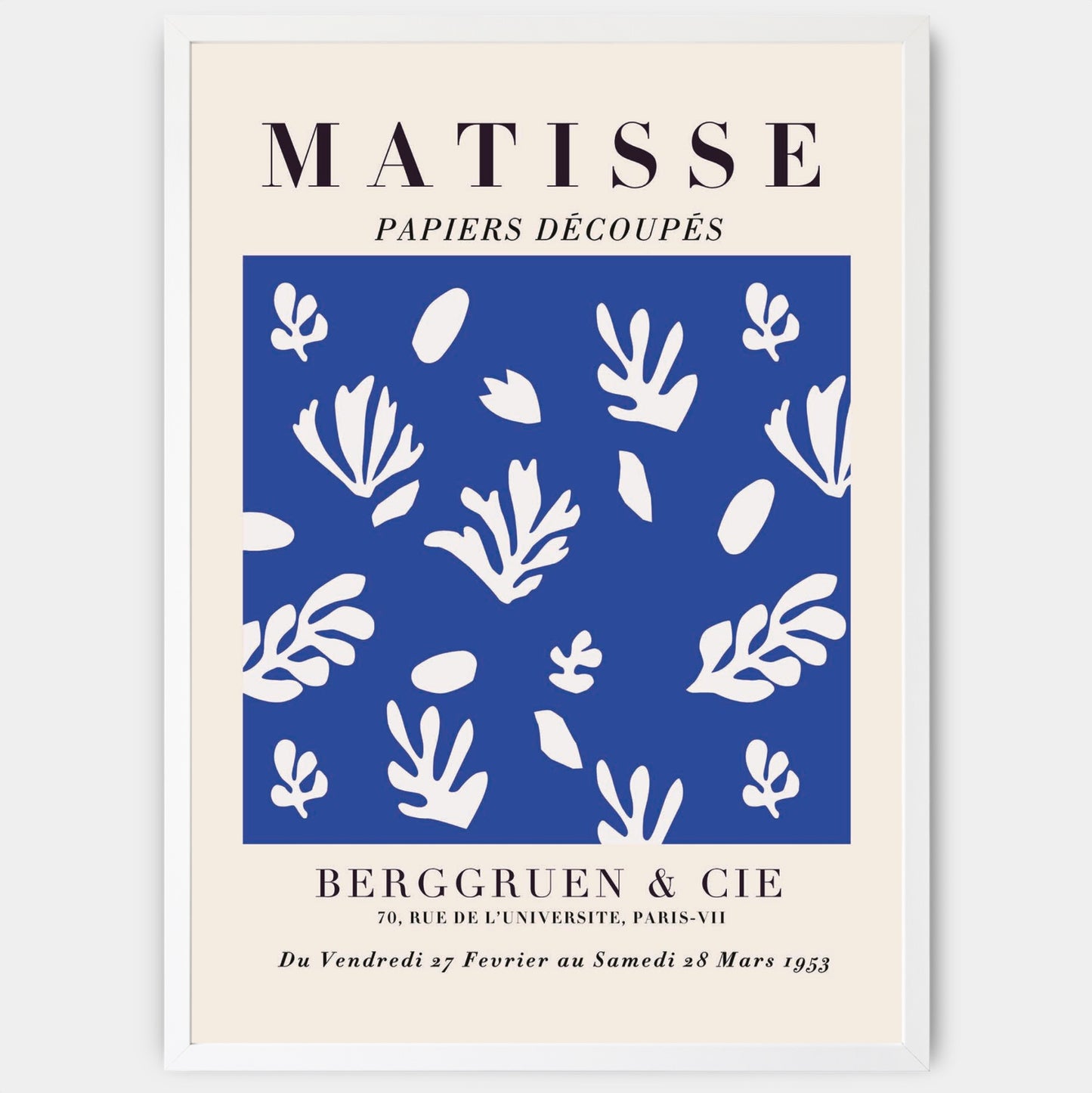 Poster Papiers Découpés | Henri Matisse