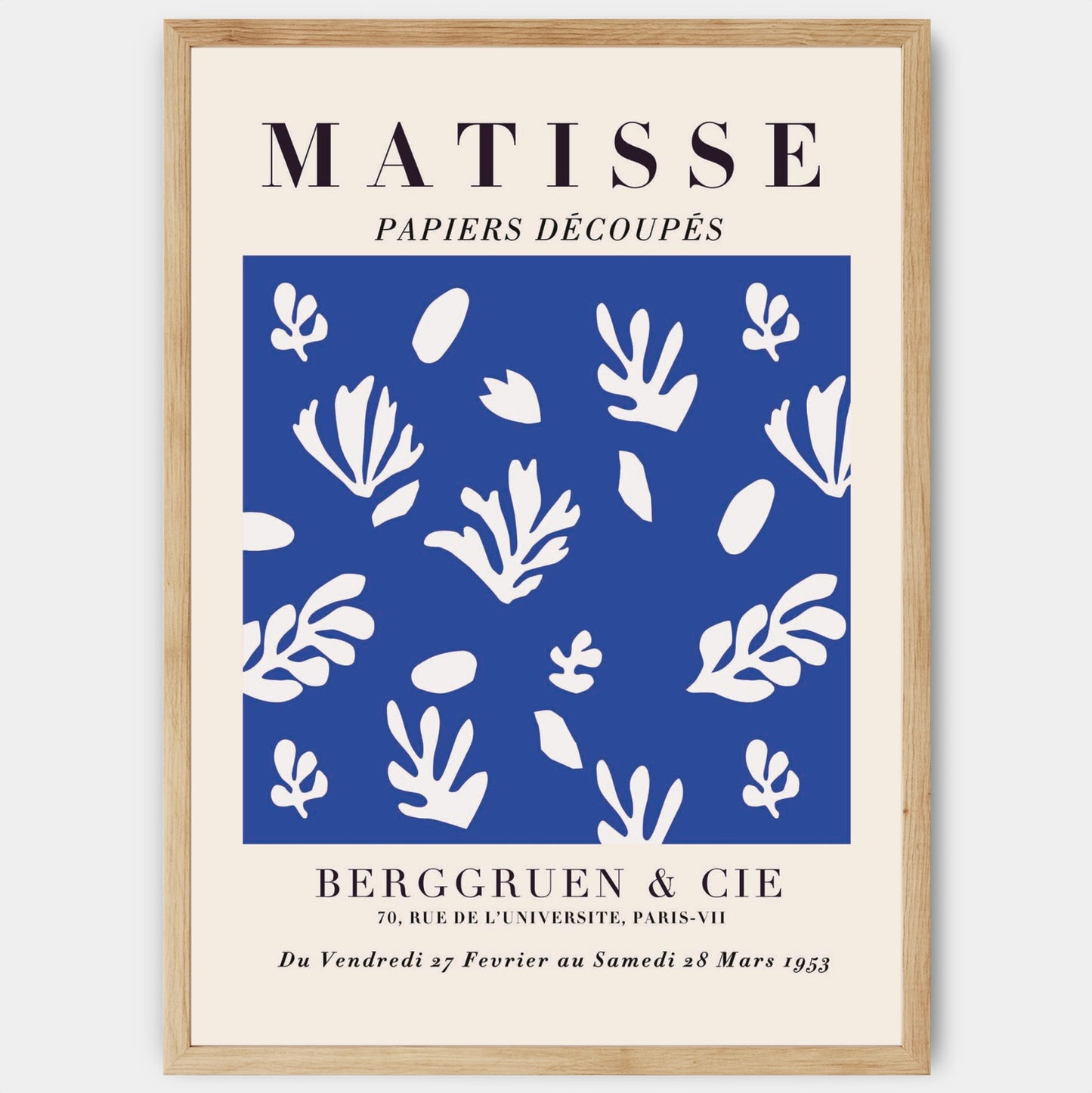Poster Papiers Découpés | Henri Matisse